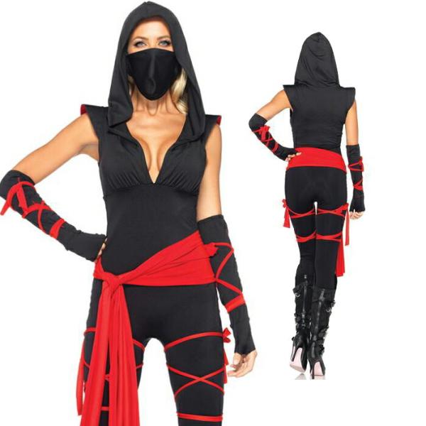 姫忍者 クノイチ 女 くのいち コスプレ ハロウィン衣装 過激 大人 女性 レディース エロい服 コ...