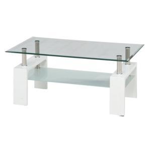 センターテーブル ローテーブル ガラステーブル 長方形 強化ガラス 高級感 デザイン おしゃれ イン...