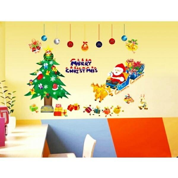 ウォールステッカー 壁ステッカー クリスマスサンタ おしゃれ かわいい Christmas Xmas...