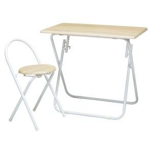 ヴィンテージデスク＆チェア セット 幅80cm パソコンデスク 作業台 学習机 コンパクト リビング学習 おしゃれ シンプル 在宅勤務 テレワーク 完成品｜commitand