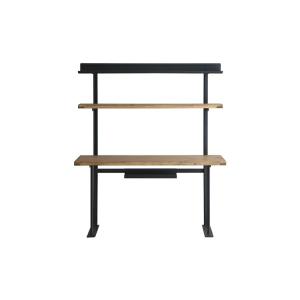 With family 140 desk デスク パソコンデスク 木製 ワークデスク 作業台 学習デスク 机 在宅 リモートワーク おしゃれ｜commitand