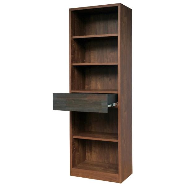 クイナ 幅58cm シェルフ オープンラック オープンシェルフ 本棚 飾り棚 ディスプレーラックリビ...