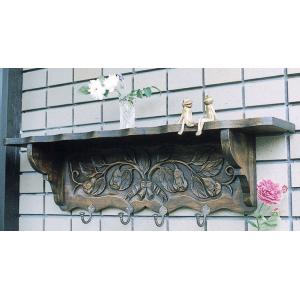 フック付ウォールハンガー ウォールデコレーション インテリア ラック 棚 ディスプレイ おしゃれ ア...