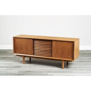 サイドボード コンソール 幅160 リビングボード キャビネット 木製 隠す収納 電話台 FAX台 ...