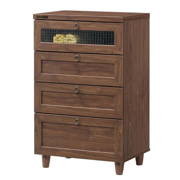 幅60cm チェスト 天然木 木製 4段 収納棚 寝室 リビング たんす 箪笥 リビングボード サイ...