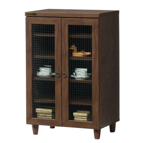 キャビネット 木製 食器棚 ガラスキャビネット キッチン収納 リビングボード 本棚 電話台 ファック...