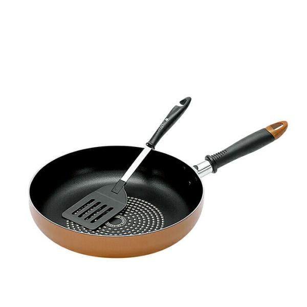 来栖けい IH対応フライパン28cm ターナー付 調理器具 調理小物 ガス火対応 IH対応 フライパ...