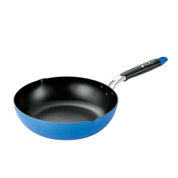 照英 ストロングコートイタメ鍋28cm 調理器具 調理小物 ガス火対応 IH対応 フライパン 調理用...