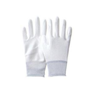作業用手袋 フィットライナー（背ヌキ加工） 極薄タイプ サイズ：Ｌ 白 ＷＨ−10Ｌ 農作業 園芸作...