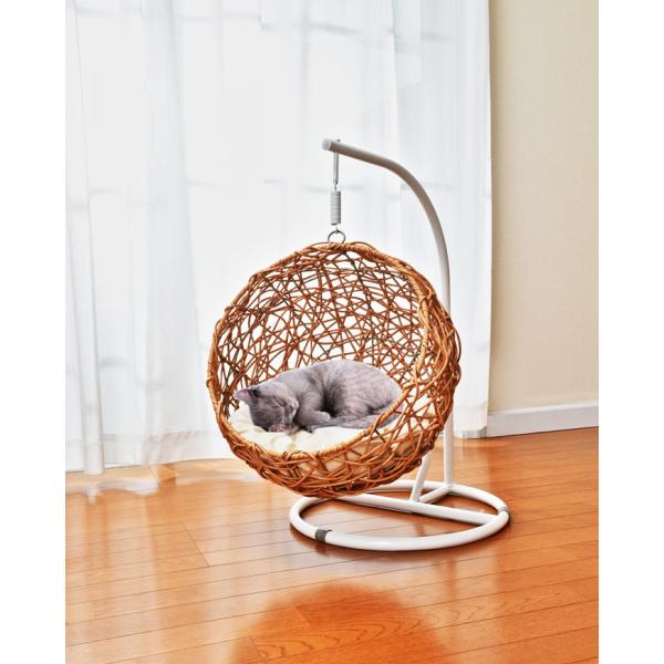 猫ちゃんハウス ペットベッド ハンモック ペットハウス キャットベッド おしゃれ かわいい 南国 リ...