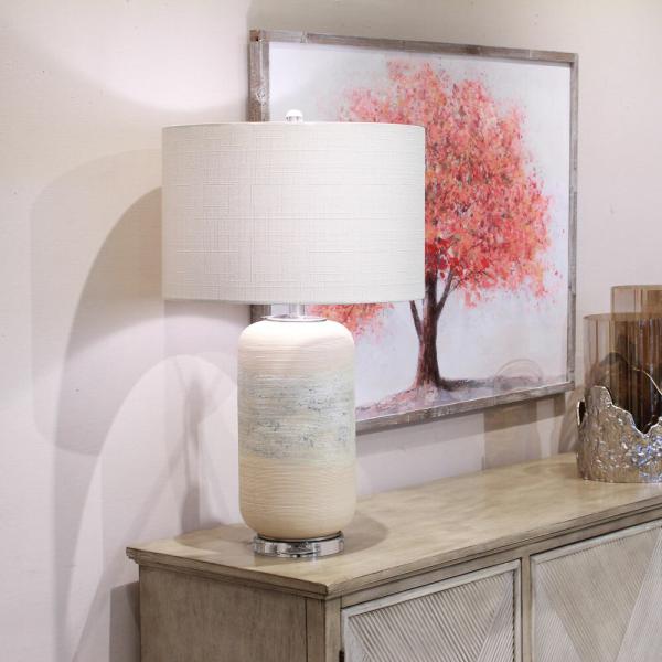 テーブルランプ ベージュセラミック AC-2692