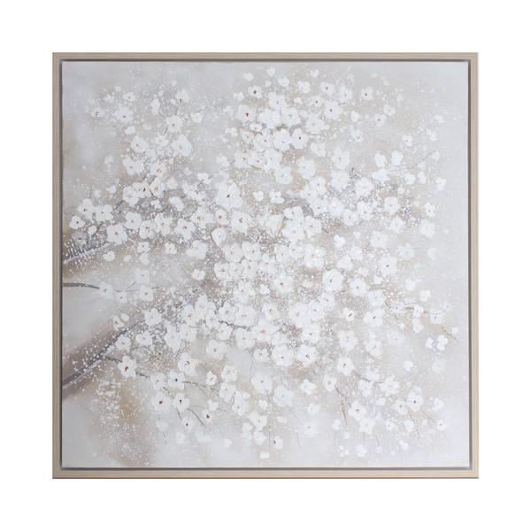 アートフレーム 花 100×100 ウォールパネル アートボード おしゃれ 高級感 エレガント アン...