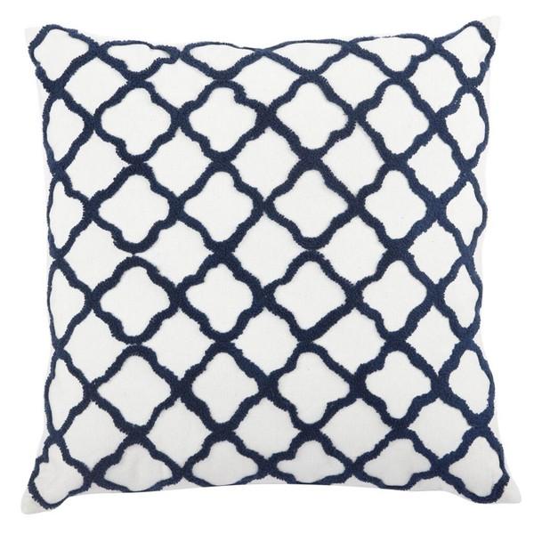 モロッカン柄フェザークッション 45X45cm ソファクッション 背あて おしゃれ
