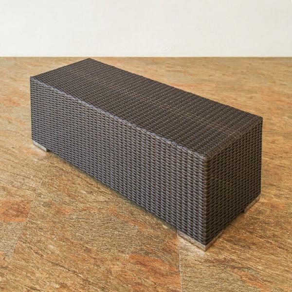 ベンチチェア テーブル アウトドア家具 ガーデン家具 シンセティックラタン 軽量
