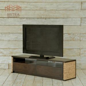 ウォーターヒヤシンス テレビボード ローボード AVラック アジアン家具 マホガニー｜commitand