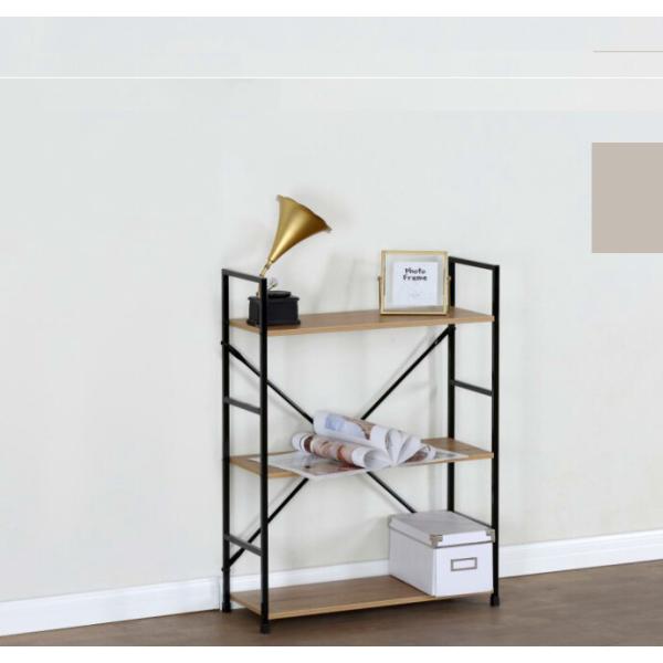 薄型壁面シェルフ ワイド3段 ラック オープンシェルフ ディスプレイラック 収納棚 飾り棚 スチール...