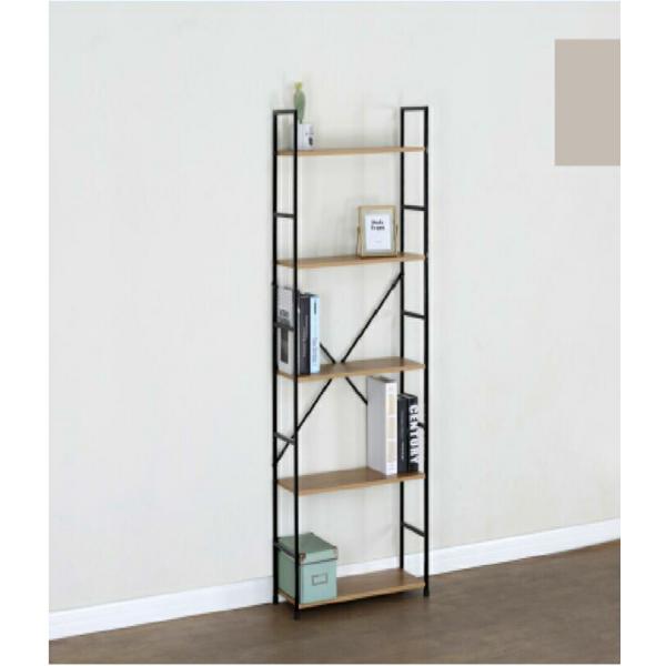 薄型壁面シェルフ ワイド5段 ラック オープンシェルフ ディスプレイラック 収納棚 飾り棚 スチール...