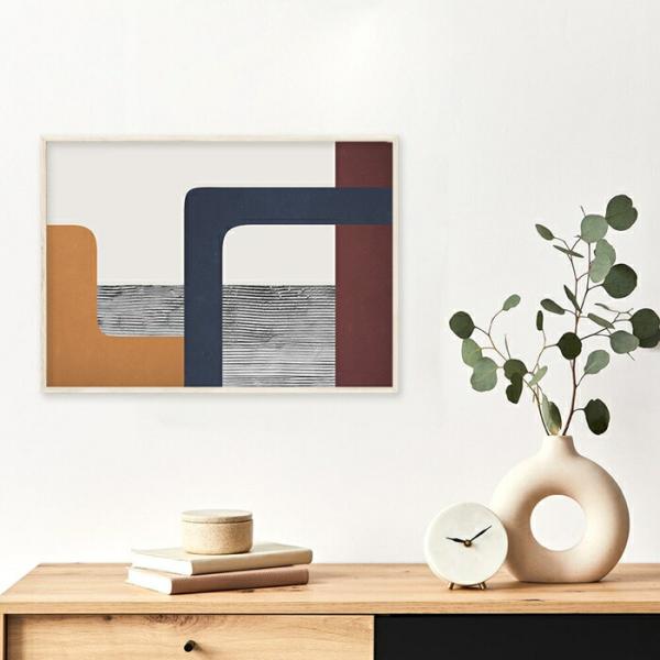 【チルデザインであか抜け感】 ポスター A3 チルトーン 和モダン 和風 ミニマル モダン 絵