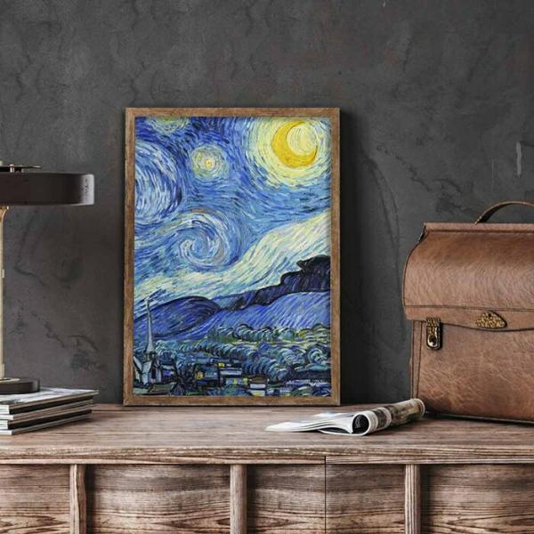 Vincent Van Gogh ゴッホ Starrynight  星月夜 名画 ポスター miim...