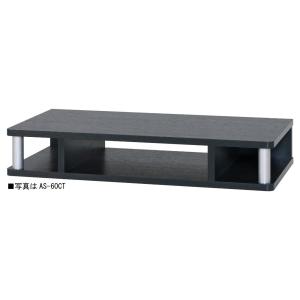 ちょい足しラック 幅59cm 完成品 テレビ台 ブラック テレビボード モニター台 机上台 収納 ラ...