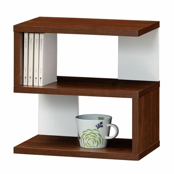 s字ラック ジクザクラック オープンラック Ｓ字型ラック ディスプレイラック オープンシェルフ 本棚...