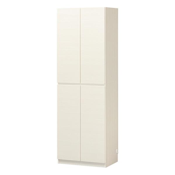 壁面収納 キャビネット 扉付き 本棚 幅60cm スリム ポルターレ 収納棚 リビング収納 大容量 ...