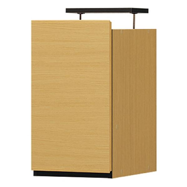 壁面収納 上置き 幅30cm スリム キャビネット つっぱり 棚 突っ張りラック ポルターレ ナチュ...