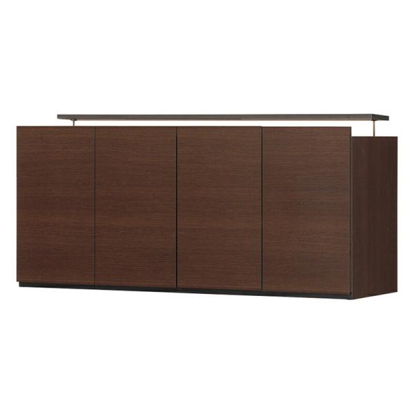 壁面収納 上置き 幅120cm スリム キャビネット つっぱり 棚 突っ張りラック ポルターレ ダー...