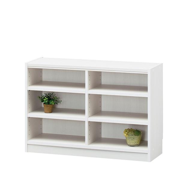 フリーラック 収納棚 幅87cm カウンター下収納 整理棚 ミニラック ラック ローボード 本棚 カ...