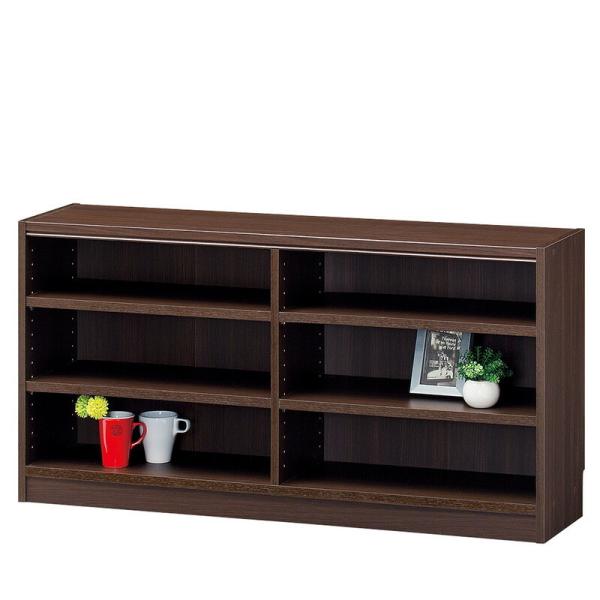 フリーラック 収納棚 幅117cm カウンター下収納 整理棚 ミニラック ラック ローボード 本棚 ...