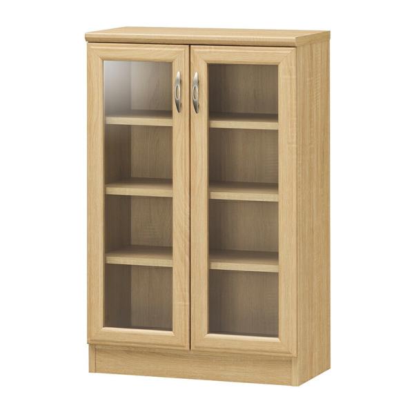 ガラスキャビネット ディスプレイラック コレクションラック 飾り棚 本棚 FAX台 電話台 食器棚 ...