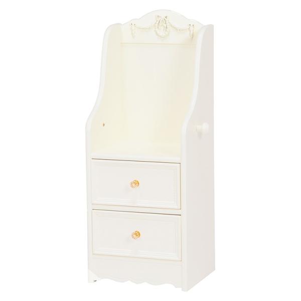 ランドセルラック引出し 収納家具棚  ランドセル棚 子供部屋 白家具クラシックRCC-1856WH