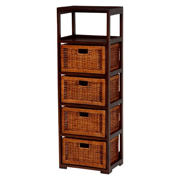 ランドリーチェスト ラック オープンラック 収納 ランドリー収納 棚 収納 カゴ  チェスト RN-...