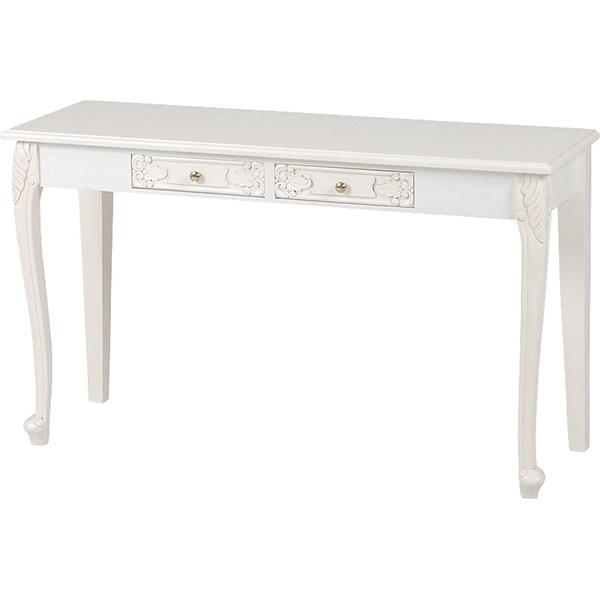 アンティーク風コンソールテーブル 猫脚 電話台 ファックス台 コンソール 姫家具 ラグジュアリー 花...