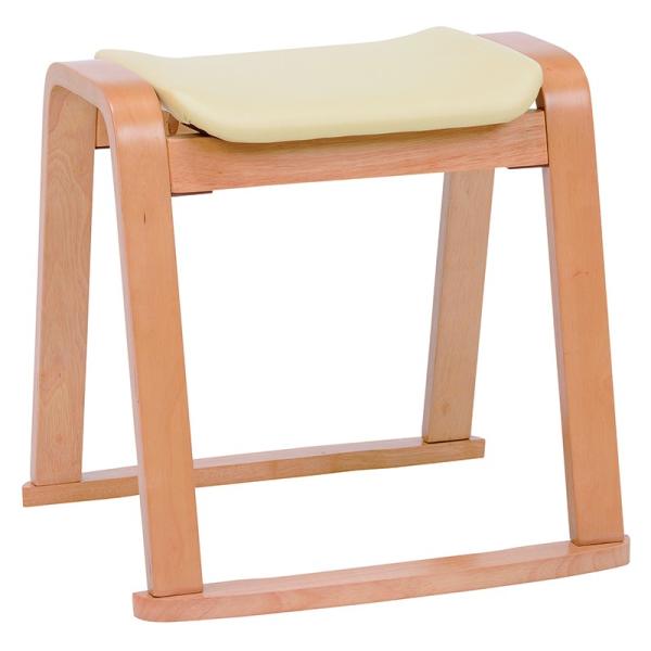 2台セット スタッキングスツール スタッキングチェアー 椅子 木製 補助椅子 ちょい掛け用 荷物置 ...