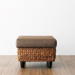 ウォーターヒヤシンスシリーズ Wyja ウィージャ オットマン単品 足置き用オットマン 足置き台ソフ...