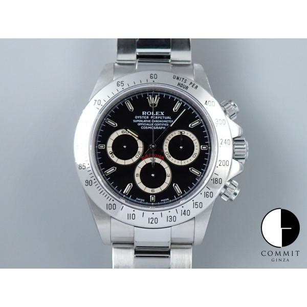 ロレックス デイトナ エルプリメロ Ref.16520 ステンレススチール ブラック文字盤