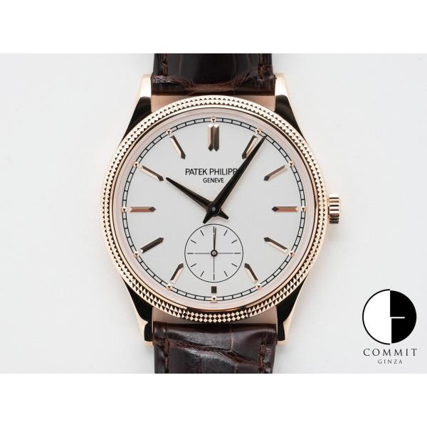 パテックフィリップ カラトラバ Ref.6119R-001 ローズゴールド シルバー文字盤