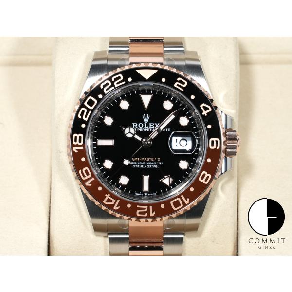 ロレックス GMTマスターII Ref.126711CHNR ステンレススチール/エバーローズゴール...