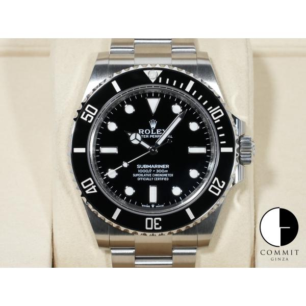ロレックス サブマリーナー ノンデイト Ref.124060 ステンレススチール ブラック文字盤