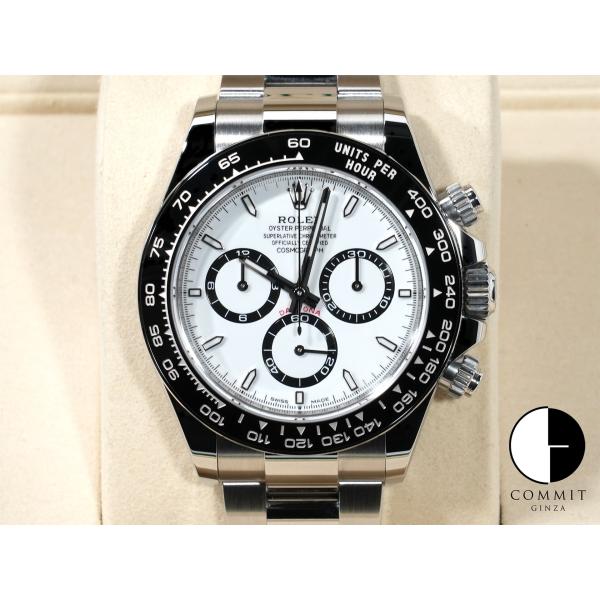 ロレックス デイトナ Ref.126500LN SS ホワイト文字盤
