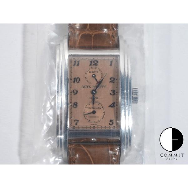 パテックフィリップ 10デイズ トゥールビヨン Ref.5101P-010 PT ローズ文字盤