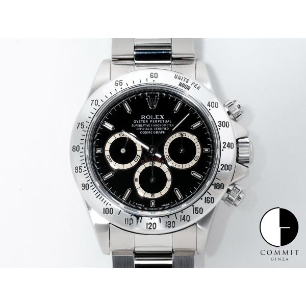 ロレックス デイトナ エルプリメロ Ref.16520 ステンレススチール ブラック文字盤