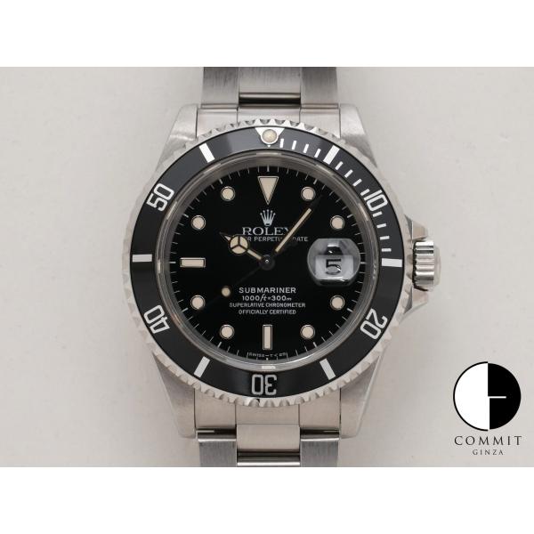 ロレックス サブマリーナー デイト Ref.16610 SS ブラック文字盤