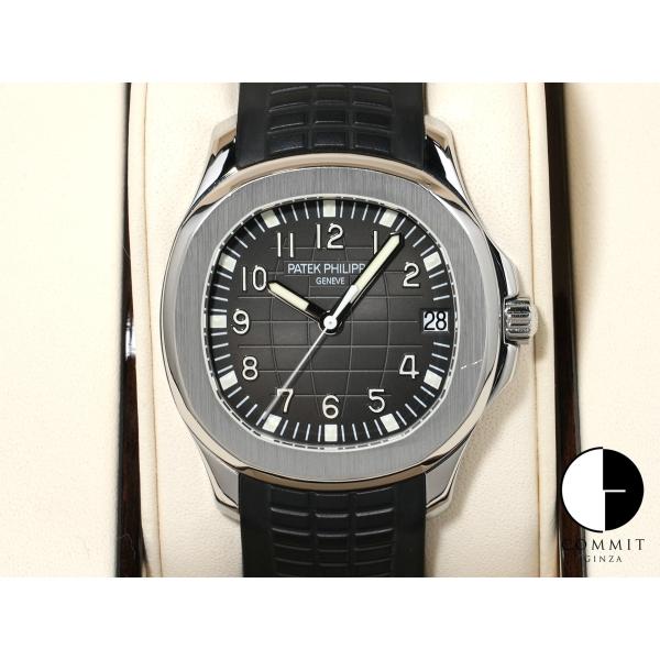 パテックフィリップ アクアノート ラージ Ref.5165A-001 ステンレススチール ブラック文...