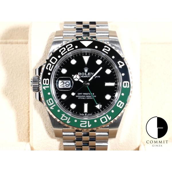 ロレックス GMTマスターII Ref.126720VTNR SS ブラック文字盤 ジュビリーブレス...