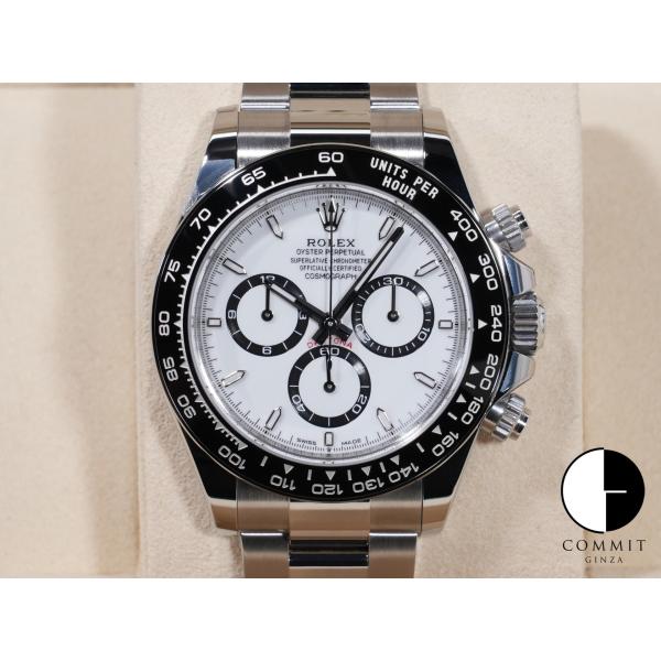 ロレックス デイトナ Ref.126500LN ステンレススチール ホワイト文字盤