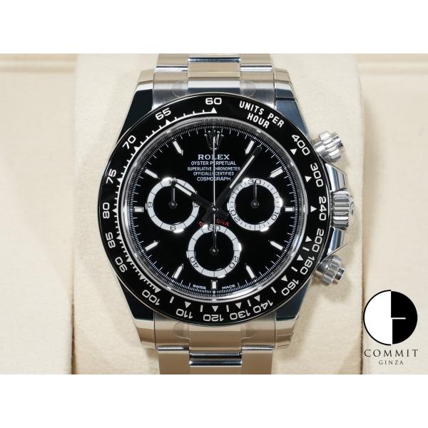 ロレックス デイトナ Ref.126500LN ステンレススチール ブラック文字盤