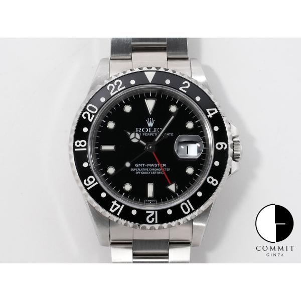 ロレックス GMTマスター Ref.16700 ステンレススチール ブラック文字盤 オイスターブレス...