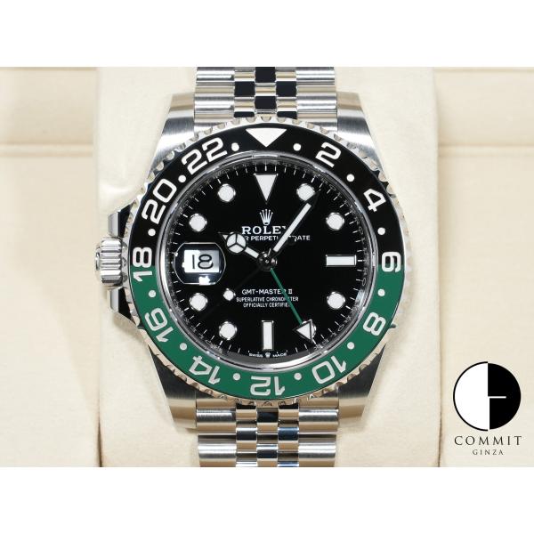 ロレックス GMTマスターII Ref.126720VTNR ステンレススチール ブラック文字盤 ジ...
